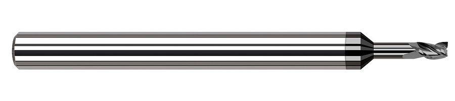 Picture of Harvey Tool 945608-C4 .125 Dia Carbide Stb FL 4x RCH EM, Diamond End Mill Standard Flute Standard Helix Carbide Diamond Single End Square Sharp